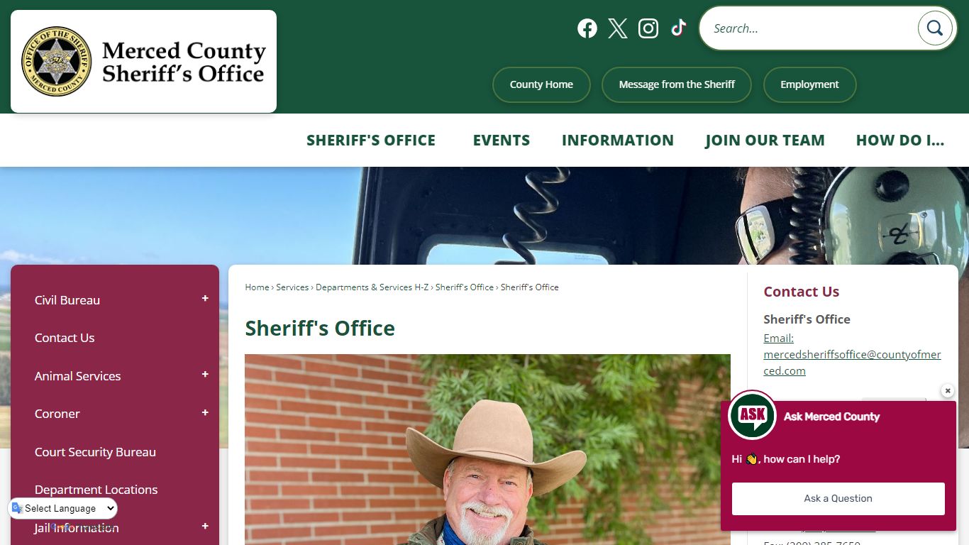 Sheriff's Office | Merced County, CA - Official Website