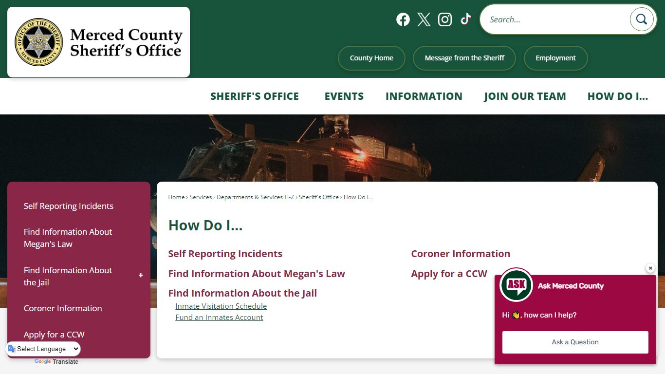 How Do I... | Merced County, CA - Official Website